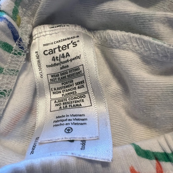 Carters PJ Set | Boys 4t - Picture 4 of 5